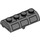 LEGO Dark Stone Gray Treasure Chest Lid 2 x 4 with Thick Hinge (4739 / 29336)