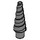 LEGO Gris pierre foncé Unicorn klaxon avec Spiral (34078 / 89522)