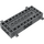 LEGO Gris pierre foncé Wagon Bas 4 x 10 x 1.3 avec Côté Pins (30643)