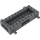 LEGO Dark Stone Gray Wagon Bottom 4 x 10 x 1.3 with Side Pins (30643)