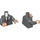 LEGO Gris pierre foncé Walt Disney Minifig Torse (973 / 76382)