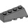 LEGO Dark Stone Gray Wedge 2 x 4 Sloped Left (43721)