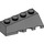 LEGO Grigio pietra scuro Cuneo 2 x 4 Sloped Sinistra (43721)