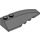 LEGO Dark Stone Gray Wedge 2 x 6 Double Right (5711 / 41747)