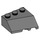 LEGO Dark Stone Gray Wedge 3 x 3 Left (42862)