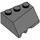 LEGO Dark Stone Gray Wedge 3 x 3 Right (48165)