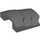 LEGO Dark Stone Gray Wedge 3 x 4 with Stepped Sides (66955)