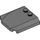 LEGO Dark Stone Gray Wedge 4 x 4 Curved (45677)