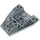 LEGO Dark Stone Gray Wedge 4 x 4 Triple Inverted with Reinforced Studs (13349)