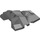 LEGO Dark Stone Gray Wedge 4 x 4 with Jagged Angles with Gray Facets (28625 / 52891)