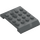 LEGO Dark Stone Gray Wedge 4 x 6 x 0.7 Double (32739)