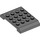 LEGO Dunkles Steingrau Keil 4 x 6 x 0.7 Doppelt (32739)