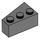 LEGO Gris pierre foncé Coin Brique 3 x 2 Droite (6564)