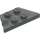 LEGO Dark Stone Gray Wedge Plate 2 x 4 (51739)