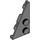 LEGO Dark Stone Gray Wedge Plate 2 x 4 Wing Left (65429)