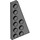 LEGO Dark Stone Gray Wedge Plate 3 x 6 Wing Right (54383)