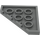 LEGO Dark Stone Gray Wedge Plate 4 x 4 Corner (30503)