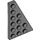 LEGO Dunkles Steingrau Keil Platte 4 x 6 Flügel Recht (48205)