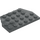 LEGO Dark Stone Gray Wedge Plate 4 x 6 without Corners (32059 / 88165)