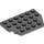 LEGO Dark Stone Gray Wedge Plate 4 x 6 without Corners (32059 / 88165)