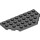 LEGO Dark Stone Gray Wedge Plate 4 x 8 with Corners (68297)