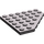 LEGO Dark Stone Gray Wedge Plate 6 x 6 Corner (6106)