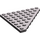 LEGO Dark Stone Gray Wedge Plate 8 x 8 Corner (30504)