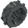 LEGO Dark Stone Gray Wheel with spike Ø62 (64711)