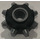 LEGO Dark Stone Gray Wheel with Spikes - RIP-Tire (64829)