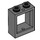 LEGO Dark Stone Gray Window Frame 1 x 2 x 2 (60592 / 79128)