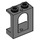 LEGO Dark Stone Gray Window Frame 1 x 2 x 2 with Arched Opening (90195)