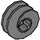 LEGO Dunkles Steingrau Worm Ausrüstung (Klein for Angled Ausrüstung) (27938)