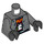 LEGO Dark Stone Gray Zia Rodriguez Minifig Torso (973 / 76382)