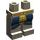 LEGO Dark Tan Amset-Ra Legs with Blue Rags, Golden Loincloth with Hieroglyphs and Golden Belt with Red X (3815 / 94368)