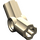 LEGO Dark Tan Angle Connector #4 (135º) (32192 / 42156)