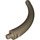 LEGO Dark Tan Animal Tail End Section (40379)