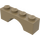 LEGO Mörk Gulbrun Båge 1 x 4 (3659)