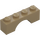 LEGO Mörk Gulbrun Båge 1 x 4 (3659)