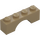 LEGO Mörk Gulbrun Båge 1 x 4 (3659)