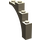 LEGO Donker Zandbruin Boog 1 x 5 x 4 Onregelmatige boog, versterkte onderkant (76768)