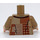 LEGO Dark Tan Arthur Weasley Minifig Torso (973 / 76382)