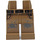 LEGO Dark Tan Artist Legs with Paint Splatters (3815 / 95115)