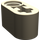 LEGO Dark Tan Beam 2 with Axle Hole and Pin Hole (40147 / 74695)