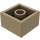 LEGO Tan foncé Brique 2 x 2 (3003 / 6223)