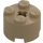 LEGO Dark Tan Brick 2 x 2 Round (3941 / 6143)