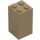 LEGO Beige scuro Mattoncino 2 x 2 x 3 (30145)