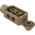 LEGO Donker Zandbruin Steen 2 x 3 met Horizontaal Scharnier en Socket (47454)