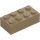 LEGO Dark Tan Brick 2 x 4 (3001 / 72841)