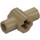 LEGO Dark Tan Cross Connector with Holes and Axle Holders (24122 / 49133)