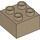 LEGO Tan foncé Duplo Brique 2 x 2 (3437 / 89461)